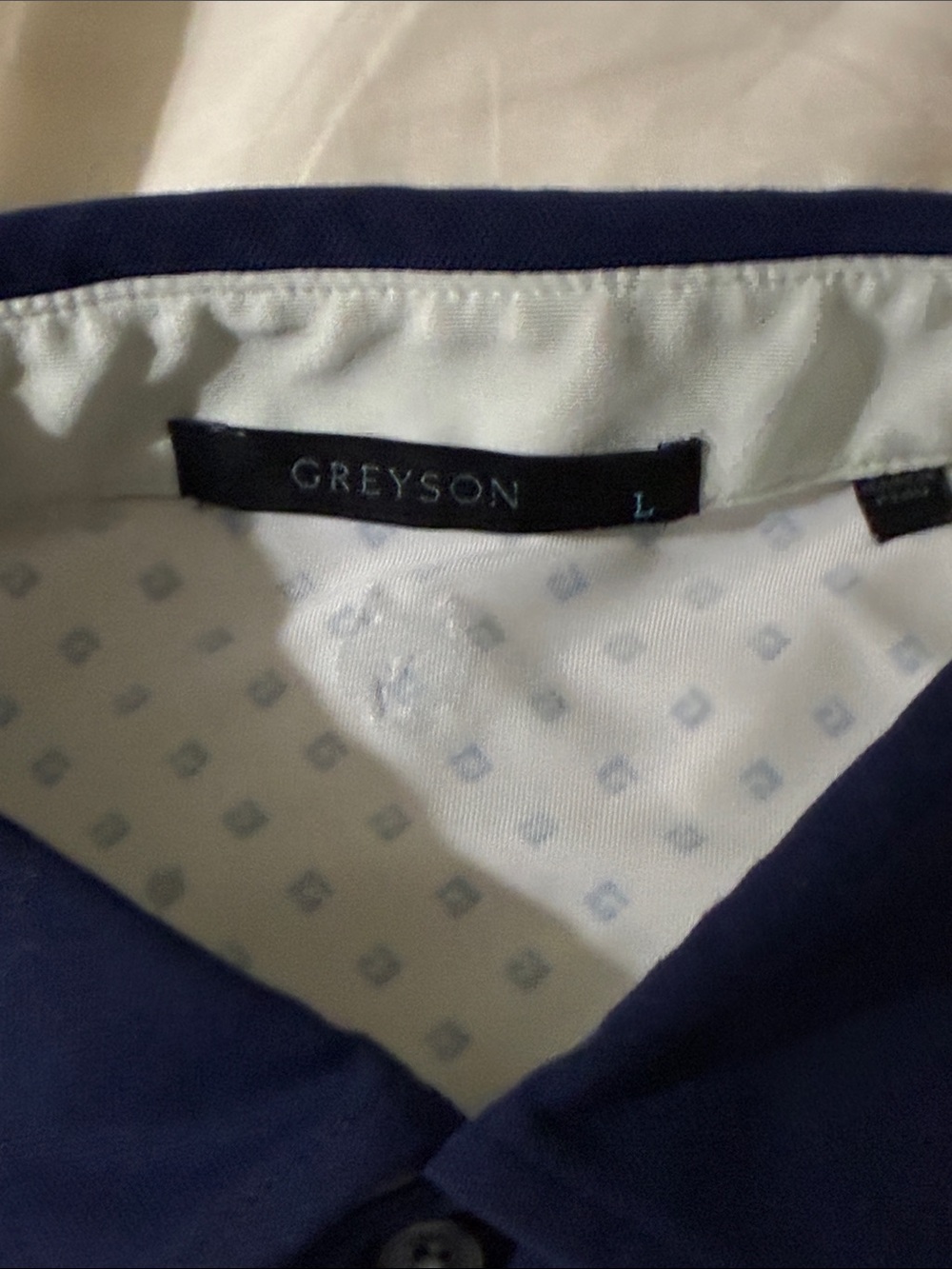 Greyson Navy Men's Golf shirt